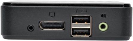 2-Port DisplayPort KVM Switch 3840 x 2160 @ 60 Hz, USB Sharing, Audio