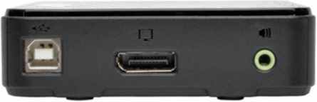 2-Port DisplayPort KVM Switch 3840 x 2160 @ 60 Hz, USB Sharing, Audio