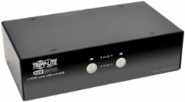 2-Port DisplayPort KVM Switch with USB 3.0 Hub & 2560x1600 Resolution