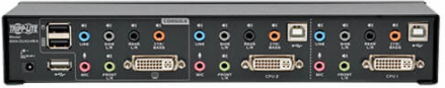 2-Port DVI Dual-Link USB KVM Switch with Audio, 2560x1600 Resolution