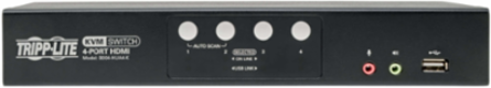 4-Port HDMI/USB KVM Switch, 1080p Video, 2 USB Ports, USB 2.0
