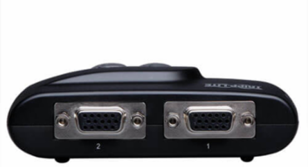 2-Port USB KVM Switch with Audio, 2048 x 1536 Resolution, Compact Design