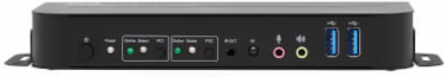 KVM Switch, 2-Port, DisplayPort/HDMI, USB 3.0, 4K 60 Hz, HDR, DP 1.4, HDCP 2.2