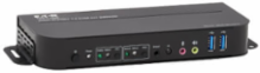 KVM Switch, 2-Port, DisplayPort/HDMI, USB 3.0, 4K 60 Hz, HDR, DP 1.4, HDCP 2.2