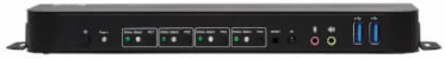 KVM Switch, 4-Port, DisplayPort/HDMI, USB 3.0, 4K 60 Hz, HDR, DP 1.4, HDCP 2.2