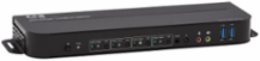 KVM Switch, 4-Port, DisplayPort/HDMI, USB 3.0, 4K 60 Hz, HDR, DP 1.4, HDCP 2.2