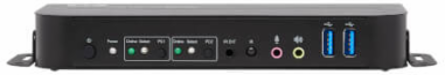 KVM Switch, 2-Port, HDMI, USB 3.0, 4K 60 Hz, HDR, HDCP 2.2, IR