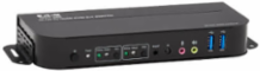 KVM Switch, 2-Port, HDMI, USB 3.0, 4K 60 Hz, HDR, HDCP 2.2, IR