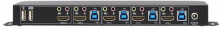 KVM Switch, 4-Port, HDMI, USB 3.0, 4K 60 Hz, HDR, HDCP 2.2, IR