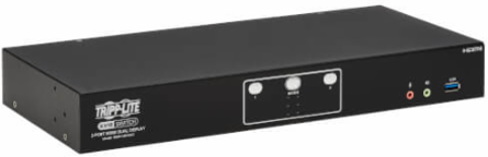 KVM Switch, 2-Port, HDMI Dual-Display, USB 3.2 Gen 1, 4K 60 Hz, HDCP 2.2, TAA