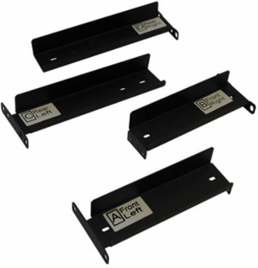 2-Post Rack-Mount Bracket for B020/B021/B040/B070 Consoles, Durable 14-Gauge Steel