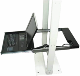 2-Post Rack-Mount Bracket for B020/B021/B040/B070 Consoles, Durable 14-Gauge Steel
