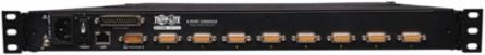 8-Port Rack-Mount KVM Switch with 19 Inch LCD, IP Access & Daisy-Chaining
