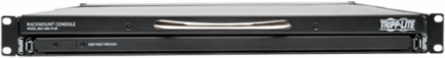 1U Rack-Mount Console with 19 Inch LCD, Short-Depth, TAA Compliant