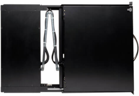 1U Rack-Mount Console with 19 Inch LCD, 1366 x 768 Resolution, USB/PS/2 Interface