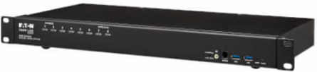 KVM Switch, 8-Port, DisplayPort, USB, Stereo Audio, 4K 60Hz, 1U Rack-Mount, TAA