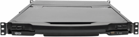 8-Port 1U Rack-Mount Console HDMI KVM Switch, 17 Inch LCD, IP Access