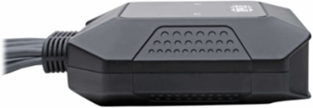 2-Port DisplayPort/USB KVM Switch, Supports 4K Video, Remote Selector, Built-In 4 ft Cables