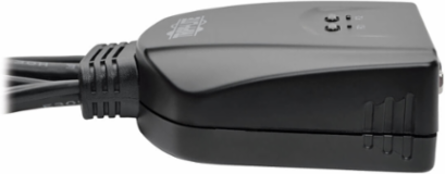 2-Port USB VGA KVM Switch with Built-in Cables, Supports 2048x1536 Resolution