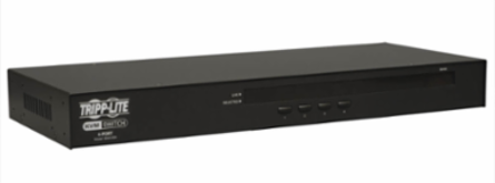 4-Port 1U Rack-Mount KVM Switch, VGA, USB/PS2 with On-Screen Display, 2048x1536