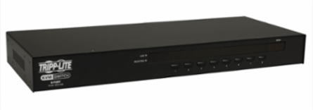 8-Port 1U Rack-Mount KVM Switch, VGA, USB/PS2, Max Resolution 2048x1536