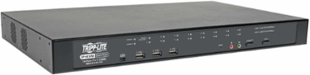 16-Port KVM over IP Switch, 1U Rack-Mount, Cat5, Dual User
