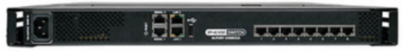 8-Port Cat5 KVM Switch with 19 Inch LCD, 1U Rack-Mount, Remote Access