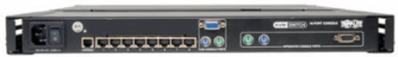 8-Port Cat5 Rack-Mount KVM Switch with 19 Inch LCD, Supports 1366 x 768 Resolution