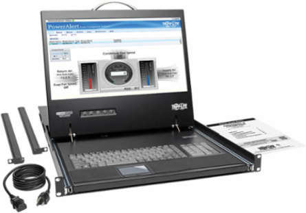 NetCommander 16-Port KVM Switch, 19 Inch LCD, 3 User Access, 1U Rack-Mount