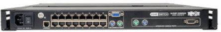 NetCommander 16-Port Cat5 1U Rack-Mount KVM Switch with 19 Inch LCD, 1366 x 768 Resolution