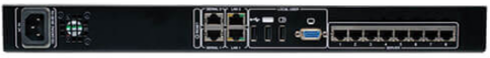 8-Port Cat5 KVM Switch with Remote Access, 1U Rack-Mount, Supports VGA 1920x1080