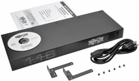 16-Port KVM Switch, 1U Rack-Mount, IP Remote Access, Supports 1920x1080 Video