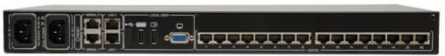 16-Port Cat5 KVM Switch with IP Remote Access, 1U Rack-Mount, 1920x1080 Resolution