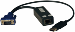 NetCommander USB Server Interface Unit 8-Pack, HD15/USB to RJ45, 100ft Distance