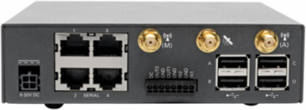 4-Port Console Server with 4G LTE, Dual GbE NIC, 4Gb Flash, Rackmountable