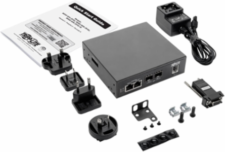 8-Port Console Server, Dual Gigabit Ethernet, 4Gb Flash, Built-In Modem