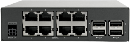 8-Port Console Server with Dual GbE NIC, 4Gb Flash, 4 USB Ports