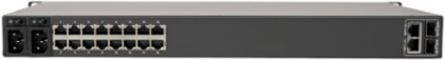 16-Port Console Server, Dual GbE NIC, 16 Gb Flash, USB & Wi-Fi, TAA-Compliant