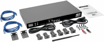 48-Port Console Server, Dual GbE NIC, 16 Gb Flash, Rackmountable