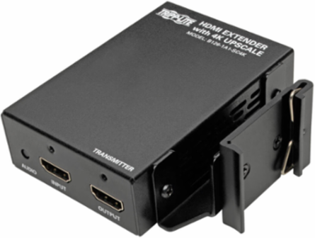 DIN Rail-Mounting Bracket for Digital Signage - 65 mm Hole Spacing, Aluminum