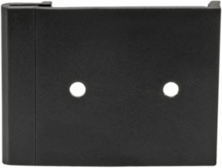 DIN Rail-Mounting Bracket for Digital Signage - 65 mm Hole Spacing, Aluminum