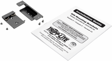 DIN Rail-Mounting Bracket for Digital Signage - 65 mm Hole Spacing, Aluminum