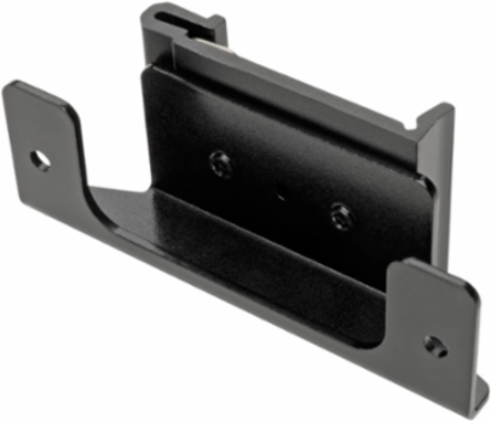 DIN Rail-Mounting Bracket for Digital Signage - 65 mm Hole Spacing, Aluminum