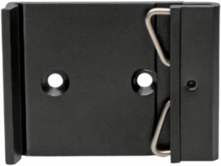 DIN Rail-Mounting Bracket for Digital Signage - 65 mm Hole Spacing, Aluminum