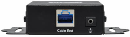 In-Line Network Surge Protector, 10 Gbps, Cat6a/Cat8, Metal Case, IEC Compliant, TAA