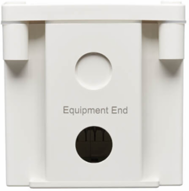 Outdoor In-Line PoE Surge Protector, IP68, 1 Gbps, Cat5e/6, 110 Punch Down, IEC Compliant, TAA