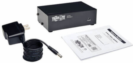 2-Port VGA/SVGA Video Splitter, 350MHz Bandwidth, Max Resolution 2048x1536