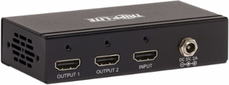 2-Port HDMI Splitter 4K @ 60 Hz, HDR, HDCP 2.2, Metal Construction