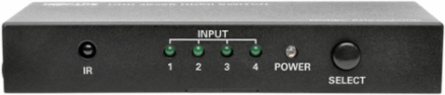 4-Port HDMI Switch - 4K @ 60Hz, HDR, Remote Control, HDCP 2.2