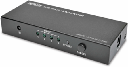 4-Port HDMI Switch - 4K @ 60Hz, HDR, Remote Control, HDCP 2.2